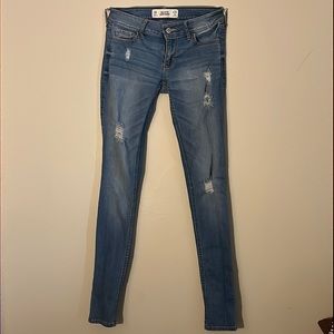 Hollister ripped jeans